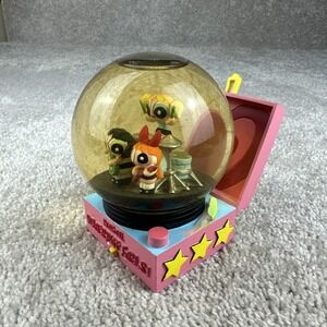 Warner Bros Studio Store Powerpuff Girls Rock On 2000 Snow Globe Y2K